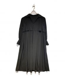 IENA（イエナ）の古着「ドットサッシュワンピース」｜ブラック