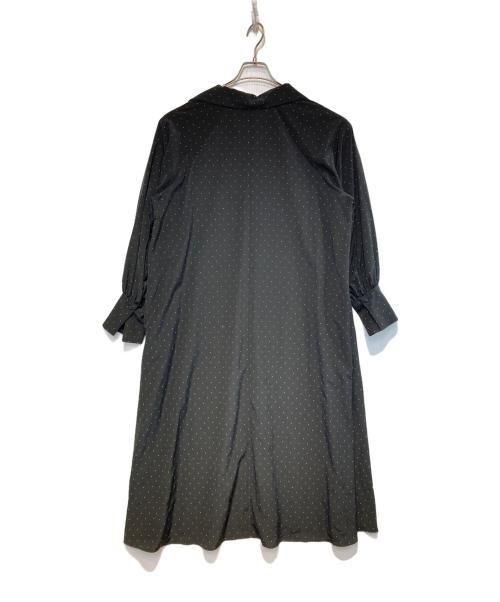 IENA（イエナ）IENA (イエナ) ドットサッシュワンピース ブラック サイズ:FREEの古着・服飾アイテム