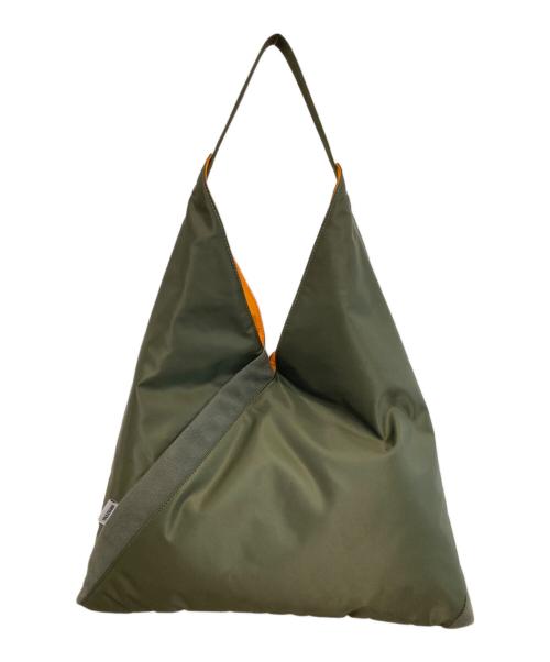 BRIEFING（ブリーフィング）BRIEFING (ブリーフィング) TILT TRIANGLE TOTE オリーブの古着・服飾アイテム