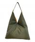 BRIEFING (ブリーフィング) TILT TRIANGLE TOTE オリーブ：7000円