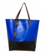 MARNIマルニ）の古着「TRIBECA SHOPPING BAG」｜ブルー×ブラック