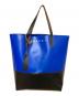 MARNI（マルニ）の古着「TRIBECA SHOPPING BAG」｜ブルー×ブラック