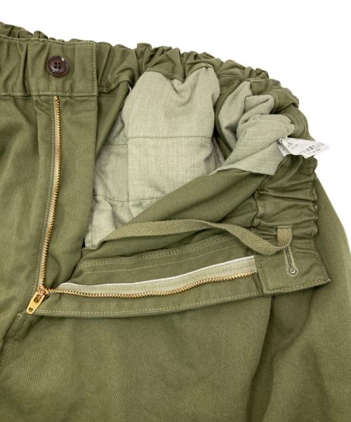 HARVESTY（ハーベスティー）HARVESTY (ハーベスティー) サーカスパンツ カーキ サイズ:2の古着・服飾アイテム