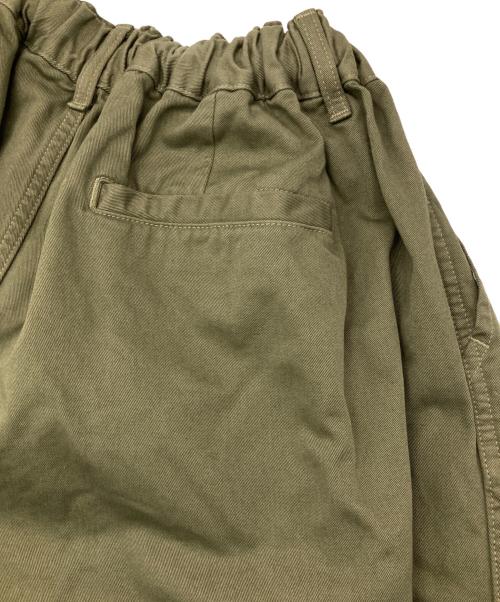 HARVESTY（ハーベスティー）HARVESTY (ハーベスティー) サーカスパンツ カーキ サイズ:2の古着・服飾アイテム