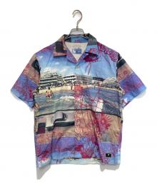 PAUL SMITH（ポールスミス）の古着「転写S/Sシャツ」｜ブルー