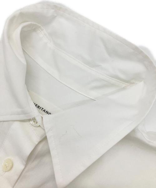 HERITANOVUM（ヘリテノーム）HERITANOVUM (ヘリテノーム) タイプライタータイドシャツ ホワイト サイズ:Free 未使用品の古着・服飾アイテム