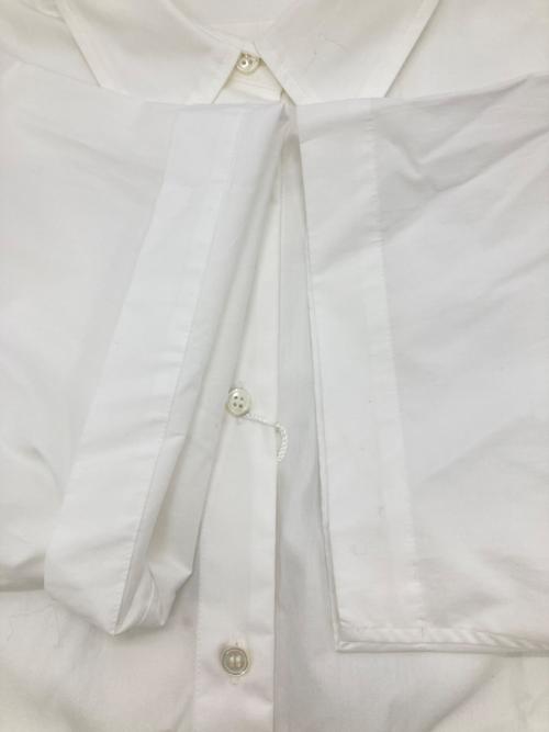 HERITANOVUM（ヘリテノーム）HERITANOVUM (ヘリテノーム) タイプライタータイドシャツ ホワイト サイズ:Free 未使用品の古着・服飾アイテム