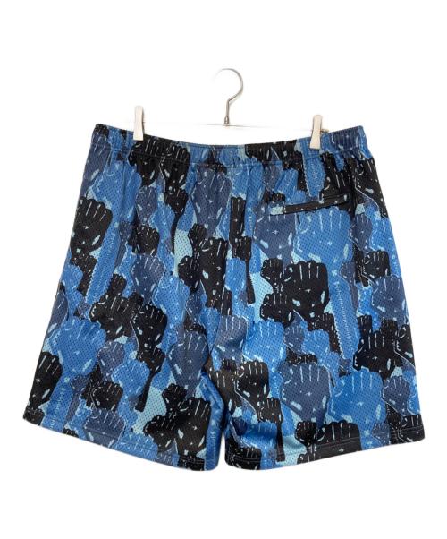 SUPREME（シュプリーム）SUPREME (シュプリーム) Hardies Camo Basketball Short ブルー×ブラック サイズ:XLの古着・服飾アイテム