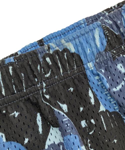 SUPREME（シュプリーム）SUPREME (シュプリーム) Hardies Camo Basketball Short ブルー×ブラック サイズ:XLの古着・服飾アイテム