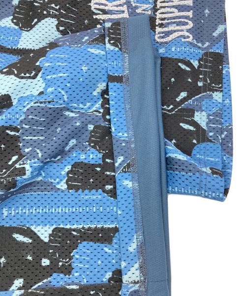 SUPREME（シュプリーム）SUPREME (シュプリーム) Hardies Camo Basketball Short ブルー×ブラック サイズ:XLの古着・服飾アイテム
