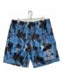 SUPREME（シュプリーム）の古着「Hardies Camo Basketball Short」｜ブルー×ブラック