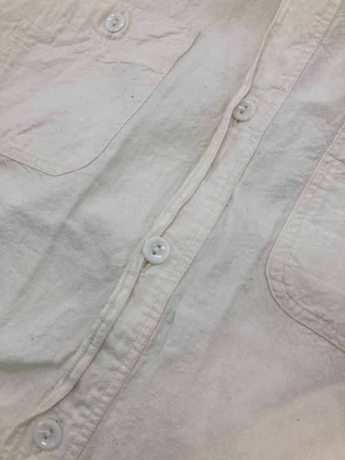 BUZZ RICKSON'S（バズリクソンズ）BUZZ RICKSON'S (バズリクソンズ) WHITE CHAMBRAY WORK SHIRT アイボリー サイズ:Lの古着・服飾アイテム