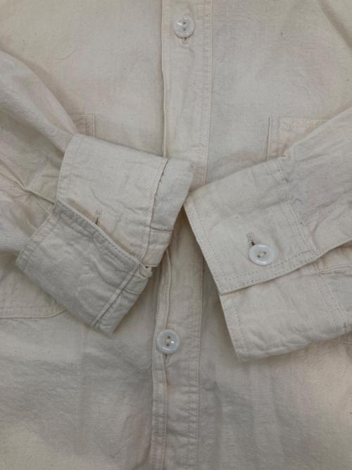 BUZZ RICKSON'S（バズリクソンズ）BUZZ RICKSON'S (バズリクソンズ) WHITE CHAMBRAY WORK SHIRT アイボリー サイズ:Lの古着・服飾アイテム