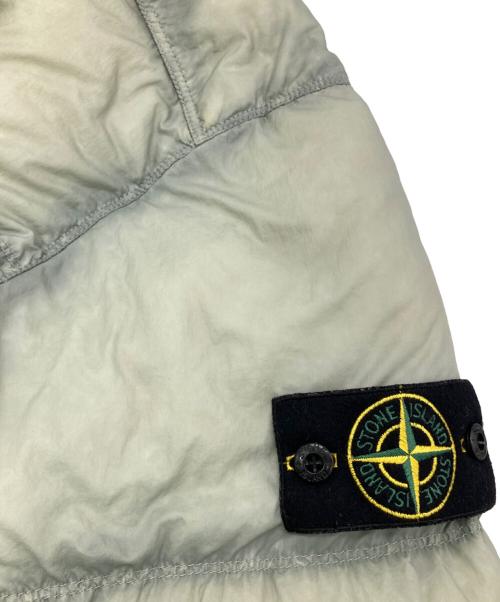 STONE ISLAND（ストーンアイランド）STONE ISLAND (ストーンアイランド) SEAM FADED LIGHT NYLON TELA DOWN JACKET グリーン サイズ:Mの古着・服飾アイテム