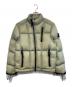 STONE ISLAND（ストーンアイランド）の古着「SEAM FADED LIGHT NYLON TELA DOWN JACKET」｜グリーン