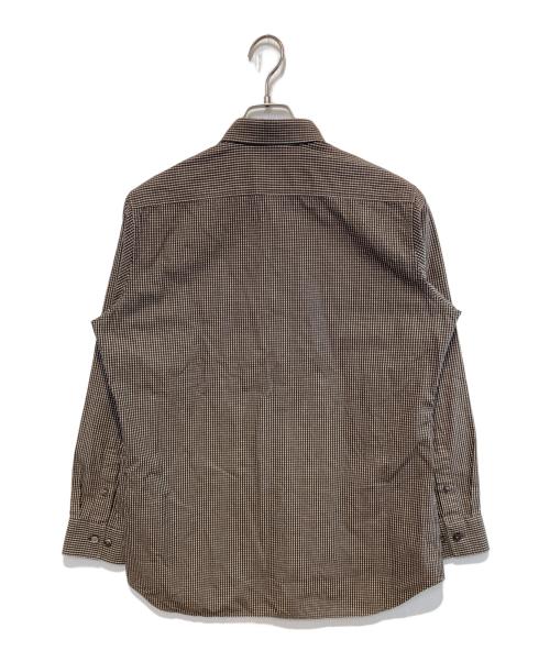 BURBERRY LONDON（バーバリーロンドン）BURBERRY LONDON (バーバリーロンドン) チェックシャツ ブラウン サイズ:Mの古着・服飾アイテム