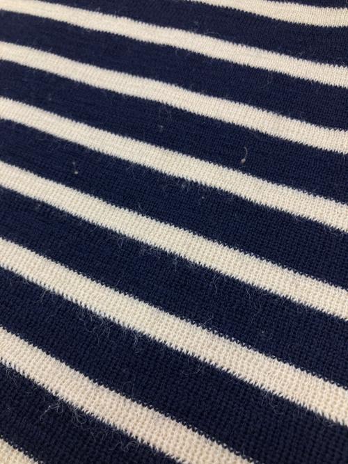 tricots saint james（トリコセントジェームス）tricots saint james (トリコセントジェームス) ［古着］ボーダーニット ブラック×ベージュ サイズ:Sの古着・服飾アイテム