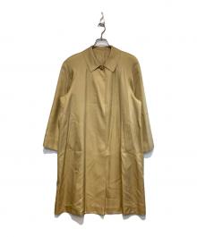 Burberry's（バーバリーズ）の古着「シルクステンカラーコート」｜ベージュ