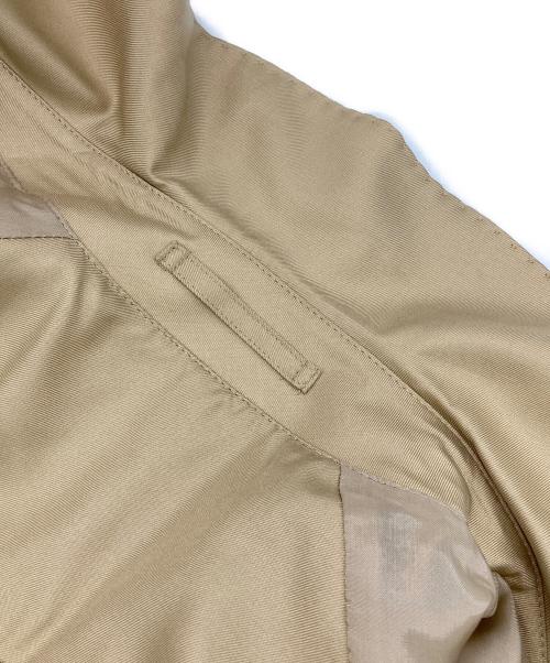 Burberry's（バーバリー）Burberry's (バーバリー) シルクステンカラーコート ベージュ サイズ:9ARの古着・服飾アイテム
