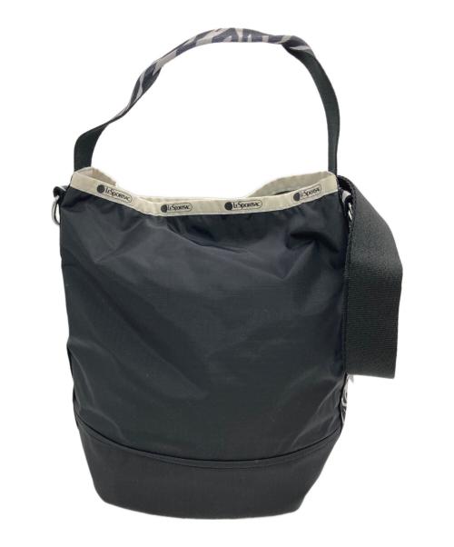 LeSportsac（レスポートサック）LeSportsac (レスポートサック) convertible bucket bag ブラック 未使用品の古着・服飾アイテム