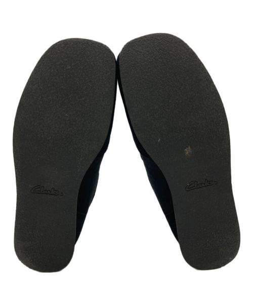 CLARKS（クラークス）CLARKS (クラークス) Wallabee Black Suede ブラック サイズ:US8 1/2の古着・服飾アイテム
