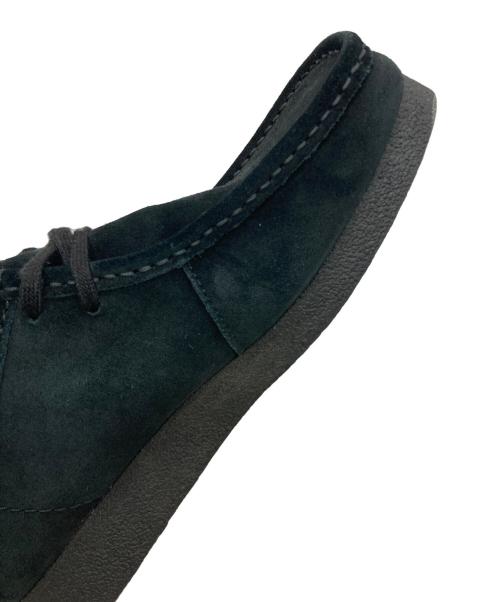 CLARKS（クラークス）CLARKS (クラークス) Wallabee Black Suede ブラック サイズ:US8 1/2の古着・服飾アイテム