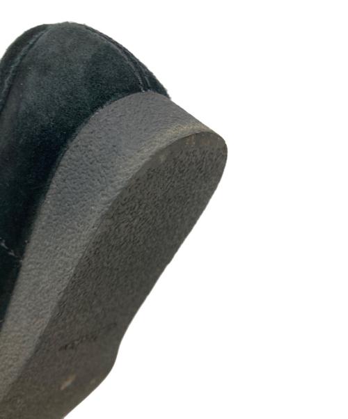 CLARKS（クラークス）CLARKS (クラークス) Wallabee Black Suede ブラック サイズ:US8 1/2の古着・服飾アイテム