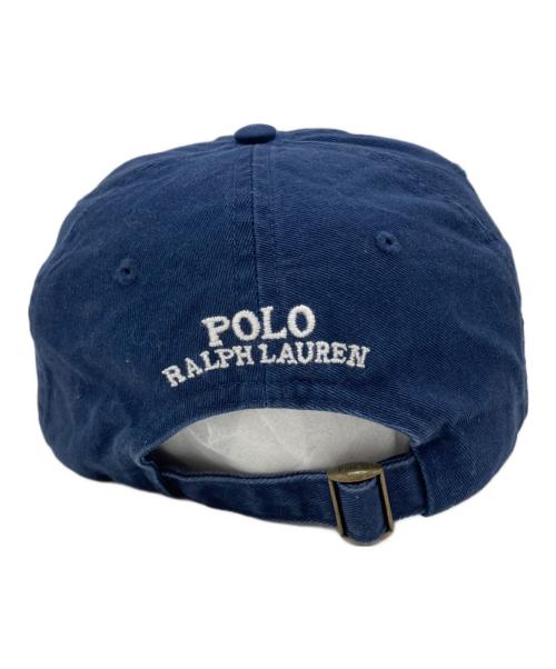 POLO RALPH LAUREN（ポロ・ラルフローレン）POLO RALPH LAUREN (ポロ・ラルフローレン) ポロベア ベーズボールキャップ ネイビーの古着・服飾アイテム