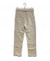 INSCRIRE (アンスクリア) Linen Canvas Bikers Pants ベージュ サイズ:36：5000円