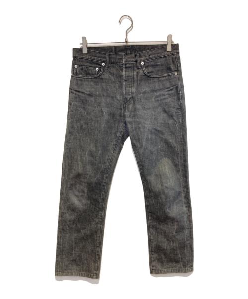 DIOR HOMME（ディオール オム）DIOR HOMME (ディオール オム) ブラックデニムパンツ ブラック サイズ:30の古着・服飾アイテム