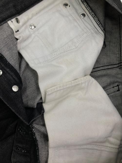 DIOR HOMME（ディオール オム）DIOR HOMME (ディオール オム) ブラックデニムパンツ ブラック サイズ:30の古着・服飾アイテム