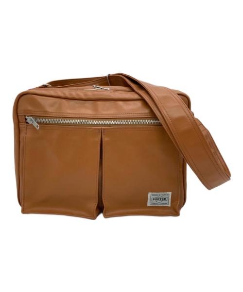 PORTER（ポーター）PORTER (ポーター) FREE STYLE  SHOULDER BAG(S) ブラウンの古着・服飾アイテム