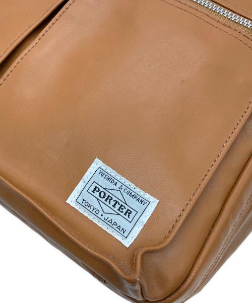 PORTER（ポーター）PORTER (ポーター) FREE STYLE  SHOULDER BAG(S) ブラウンの古着・服飾アイテム