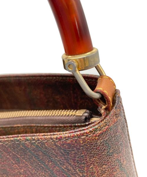 ETRO（エトロ）ETRO (エトロ) ペイズリーバケットトートバッグ ブラウンの古着・服飾アイテム