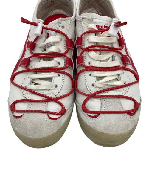 Onitsuka Tiger（オニツカタイガー）Onitsuka Tiger (オニツカタイガー) MEXICO'66 ホワイト×レッド サイズ:US6 1/2の古着・服飾アイテム