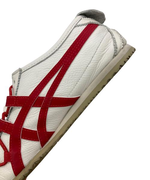 Onitsuka Tiger（オニツカタイガー）Onitsuka Tiger (オニツカタイガー) MEXICO'66 ホワイト×レッド サイズ:US6 1/2の古着・服飾アイテム