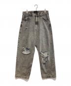 DANKE SCHONダンケ シェーン）の古着「STRETCH CARGO PANTS」｜グレー