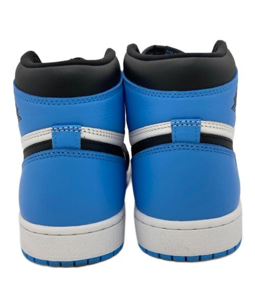 NIKE（ナイキ）NIKE (ナイキ) AIR JORDAN 1 RETRO HIGH OG ブルー×ホワイト サイズ:US8.5の古着・服飾アイテム