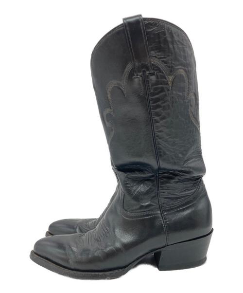 COWTOWN（カウタウン）COWTOWN (カウタウン) ウェスタンブーツ ブラック サイズ:7 1/2の古着・服飾アイテム