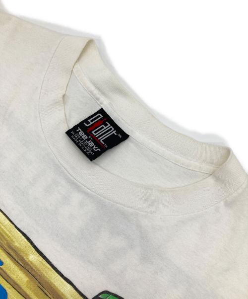 GIANT by tee jays（ジャイアント）GIANT by tee jays (ジャイアント) ［古着］プリントカットソー ホワイト サイズ:XLの古着・服飾アイテム