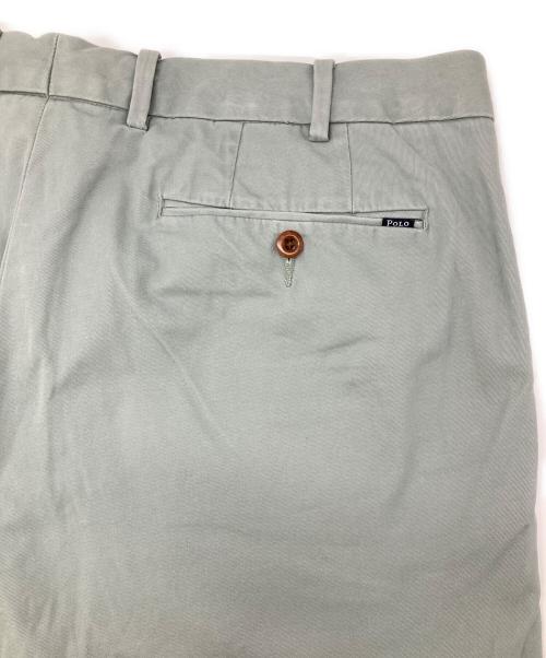 POLO RALPH LAUREN（ポロ・ラルフローレン）POLO RALPH LAUREN (ポロ・ラルフローレン) スリムフィットテーパードパンツ グレー サイズ:34の古着・服飾アイテム