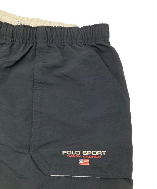 POLO SPORT（ポロスポーツ）POLO SPORT (ポロスポーツ) ［古着］ナイロンショーツ ブラック サイズ:LLの古着・服飾アイテム