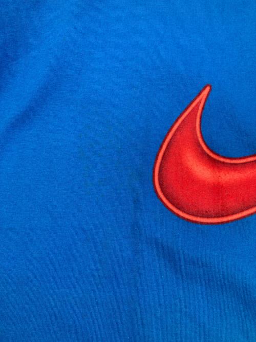 NIKE（ナイキ）NIKE (ナイキ) ［古着］プリントTシャツ ブルー サイズ:Lの古着・服飾アイテム