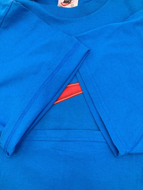 NIKE（ナイキ）NIKE (ナイキ) ［古着］プリントTシャツ ブルー サイズ:Lの古着・服飾アイテム