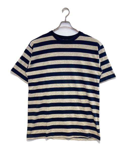 COUNTY SEAT（カウンティーシート）COUNTY SEAT (カウンティーシート) ［古着］ボーダーTシャツ ネイビー サイズ:Lの古着・服飾アイテム
