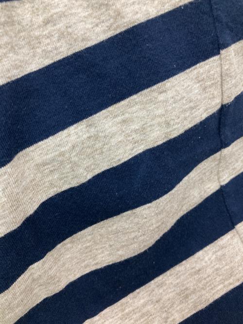 COUNTY SEAT（カウンティーシート）COUNTY SEAT (カウンティーシート) ［古着］ボーダーTシャツ ネイビー サイズ:Lの古着・服飾アイテム