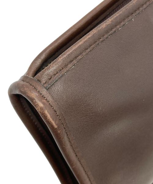 COACH（コーチ）COACH (コーチ) クラッチバッグ ブラウンの古着・服飾アイテム