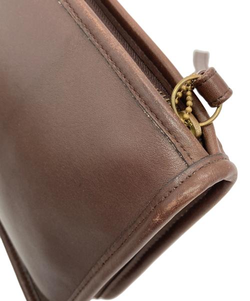 COACH（コーチ）COACH (コーチ) クラッチバッグ ブラウンの古着・服飾アイテム