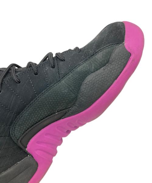 NIKE（ナイキ）NIKE (ナイキ) GS Air Jordan 12 Retro ブラック×パープル サイズ:US6Yの古着・服飾アイテム
