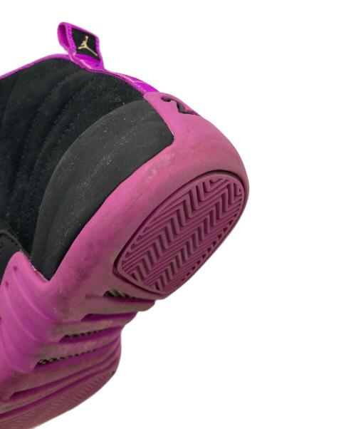 NIKE（ナイキ）NIKE (ナイキ) GS Air Jordan 12 Retro ブラック×パープル サイズ:US6Yの古着・服飾アイテム
